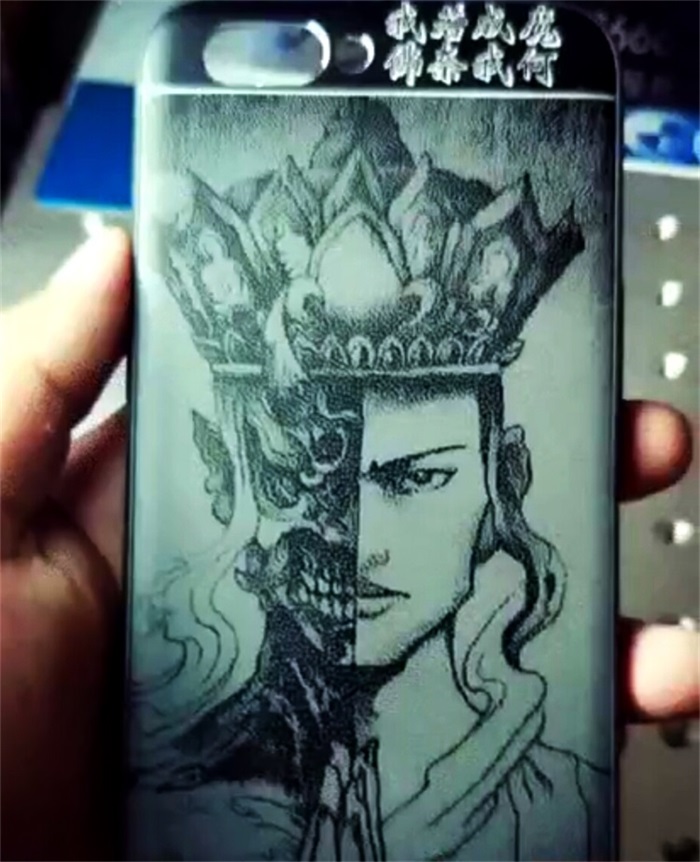 光纖激光打標(biāo)機(jī)打圖片 光纖激光打標(biāo)機(jī)打圖片